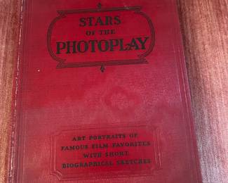 Stars of the photo play book
