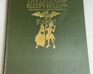 The Legend of Sleepy Hollow by Washington Irving, Illustrated by Arthur Rackham.