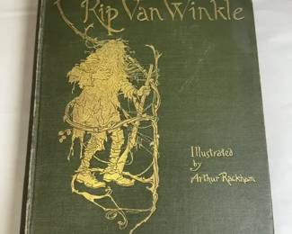 Rip Van Winkle by Washington Irving, illustrated by Arthur Rackham