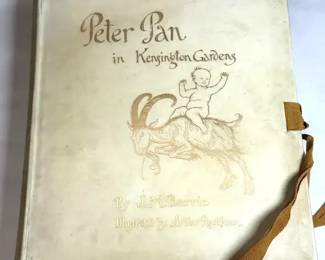 1906 Arthur Rackham Signed Peter Pan in Kensington Gardens