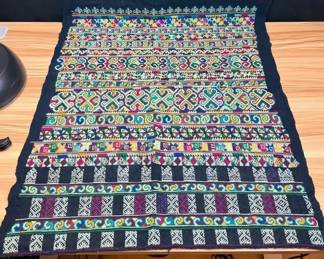Colorful Woven Cloth Panel