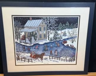 Millers Mill by artist Joan Boyer Kopp