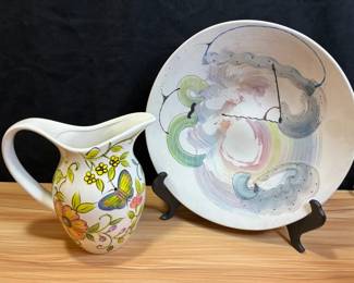 James Rothrock Art Pottery Bowl