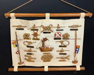 Nautical Knot Wall Scroll