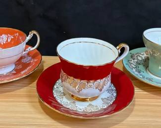 Aynsley And Sutherland Teacups