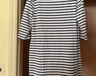 Women's Saint James Navy Striped Dress Size 12