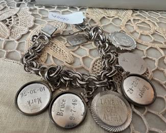 Sterling Silver Charm Bracelet