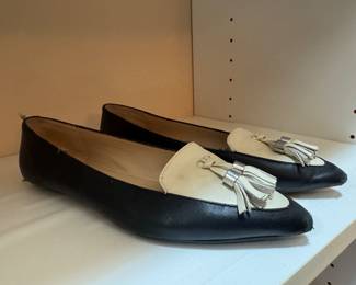Women's Karl Lagerfeld Vanna Leather & Suede Loafers Size 38