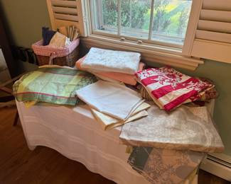Collection of Linens & Tablecloths