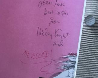 "Kay Thompson's Eloise" Autographed by Hillary Knight