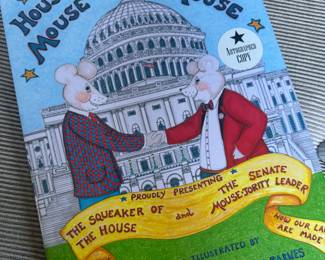 "House Mouse, Senate Mouse" Autographed by Cheryl Shaw Barnes