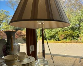 Ralph Lauren Glass Table Lamp