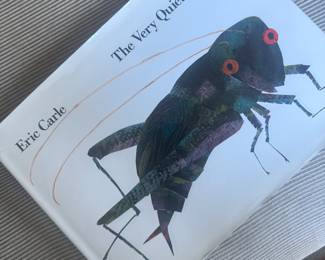 "The Very Quiet Cricket" Autographed by Eric Carle