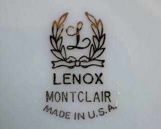 Lenox "Montclair" Porcelain China (66pc)