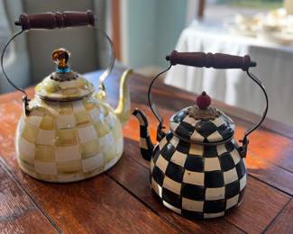 MacKenzie Childs Tea Pots