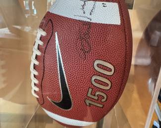 Nike Football Signed by Washington Redskins Darrell Green