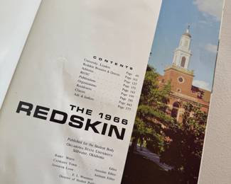 1966 Oklahoma State Redskin Yearbook