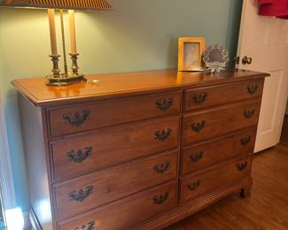 Heywood-Wakefield 8 Drawer Dresser (19-1/2"D x 56"W x 35"H)