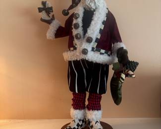 MacKenzie-Childs Highbanks Santa Figurine