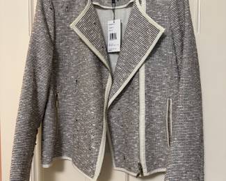Women's Lafayette 148 Grey Blazer Size M
