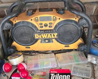 DeWalt Radio- Fishing Tackle