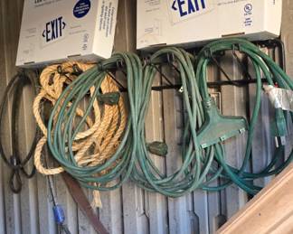 Extension Cords - New Exist Signs