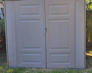 Front View of Shed