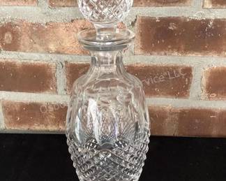 Several Waterford decanters