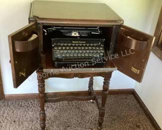Typewriter & stand