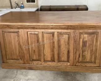 Oak desk