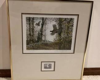 Several signed & number wildlife pictures