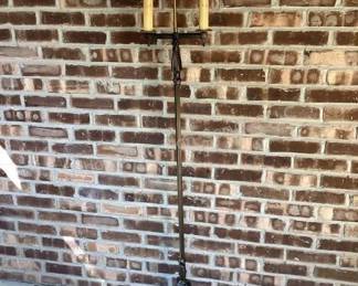 Large selection of vintage floor lamps