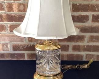 Waterford lamp