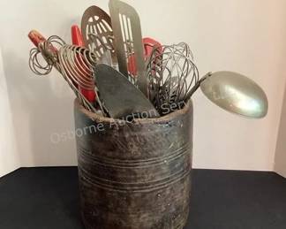 Vintage kitchen utensils