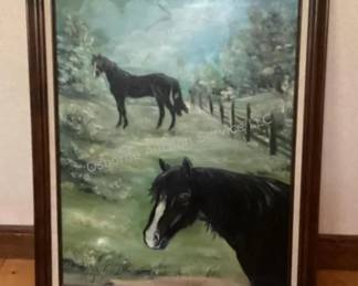Horse painting