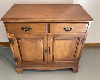 Wood cabinet