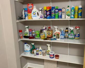 Cleaning supplies