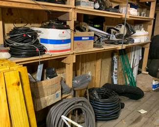 Shed, packed with all kinds of goodies