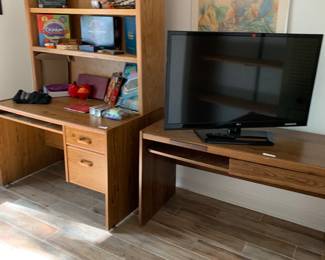 Desks, games and TV