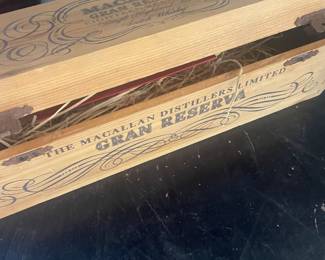 wood wine box - sorry empty box - you fill it !!!
