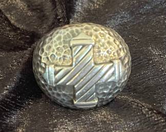 Dian Malouf chunky cross ring