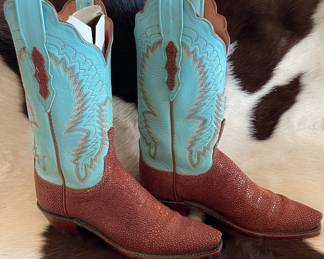 Lucchese stingray boots size