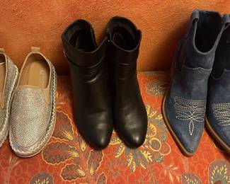 Shiny Loafer's, boots and more boots
