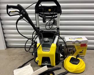125 KrcherPressureWasherwBrushesHardSurfaceCleanerAttachment