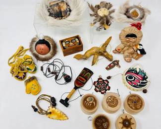 145 20AlaskanCanadianNativeArtOrnamentsandTrinkets