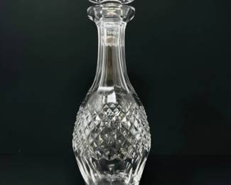 29 WaterfordColleenShortStemCutCrystalWineDecanterStopper