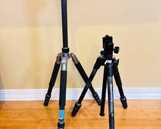 105 DolicaProlineManfrottoElementMIICarbonTripodsLot
