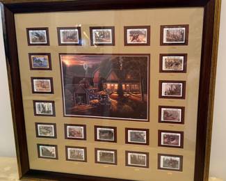 1980 - 2000 WILD TURKEY STAMPS