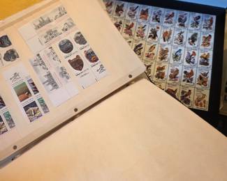 Large stamp collection
