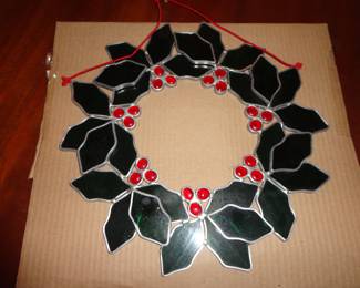 Stain Glass Wreath